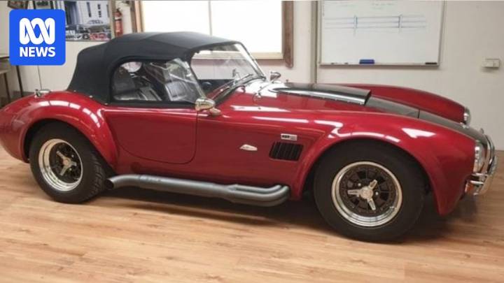 Shelby Cobra among a dozen allegedly stolen vehicles found in central Victoria police raid