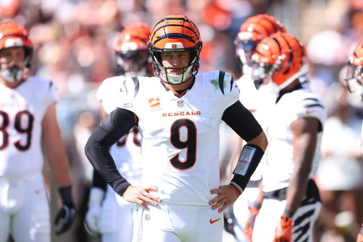 Joe Burrow won't start for Bengals vs. Patriots: Sources