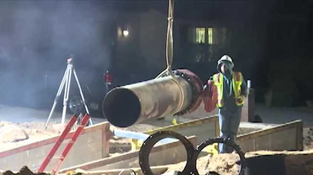 Rio Rancho water main break construction continues