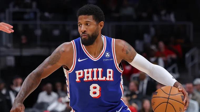 Paul George reacts to 'rusty' return for Philadelphia 76ers