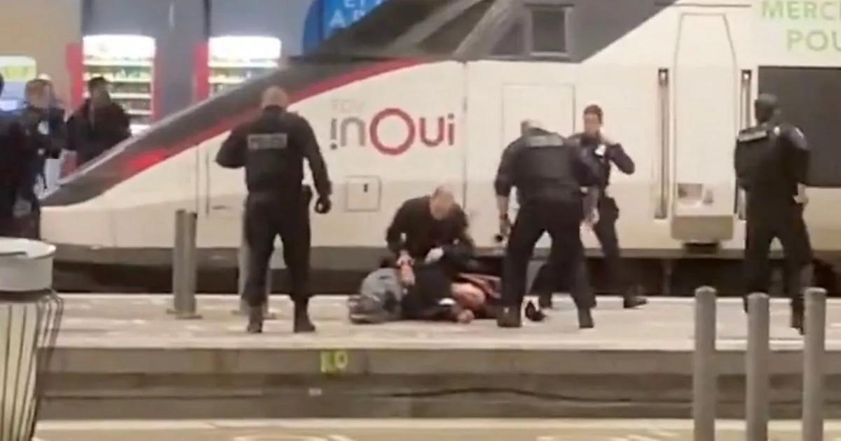 Paris train station locked down over 'armed man on train' as 'shots fired'
