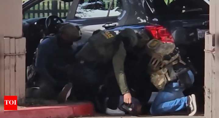 Federal agents detain and separate Latino father from toddler, leaving child with ‘dirty diaper, bruises and rash’; DHS justifies actions