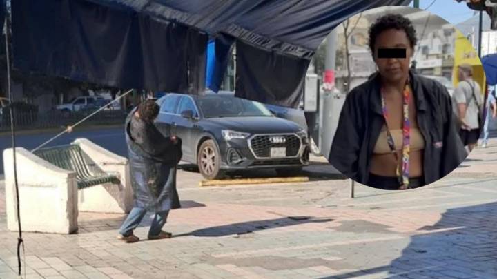 ¿Regresó? Captan a presunta agresora de peatones de vuelta en calles de Monterrey