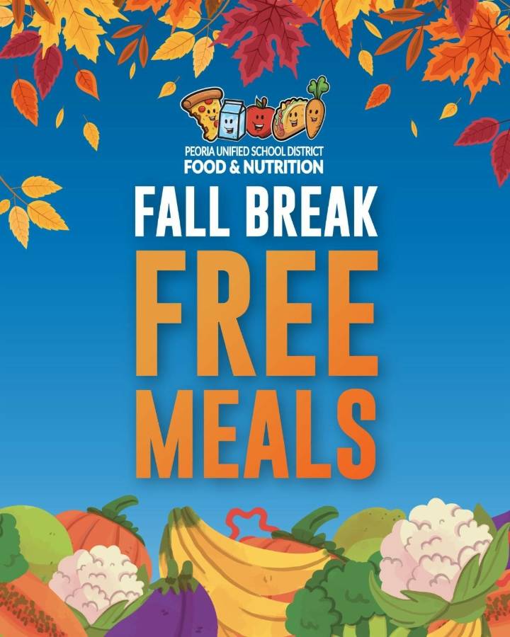 Peoria Unified offers free fall break meals for kids