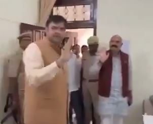 Watch: UP MLA threatens to strip, parade PWD official naked in public
