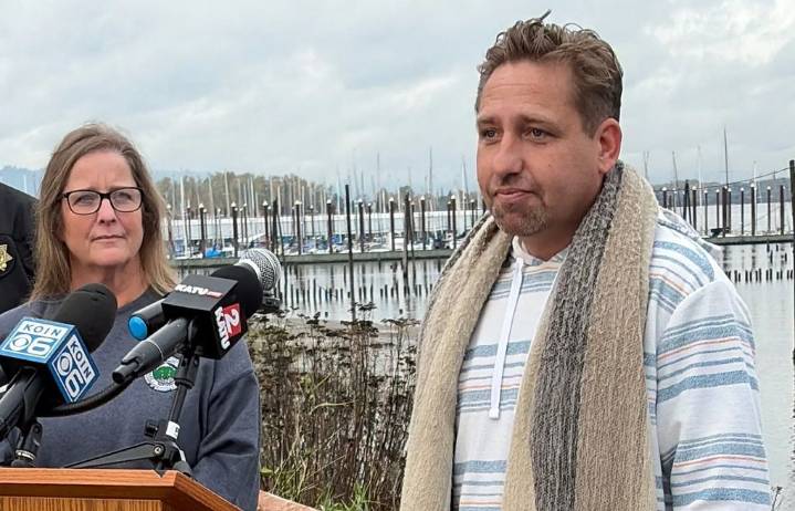 A sailor fell overboard into the Columbia River. The actions of 2 strangers saved his life 