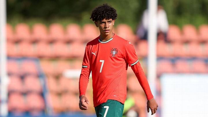 Cristiano Ronaldo Júnior scores, Portugal U16s to play England