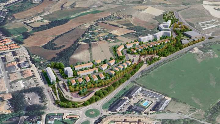 'Revive' un desarrollo urbanístico paralizado desde hace 25 años en el Pirineo