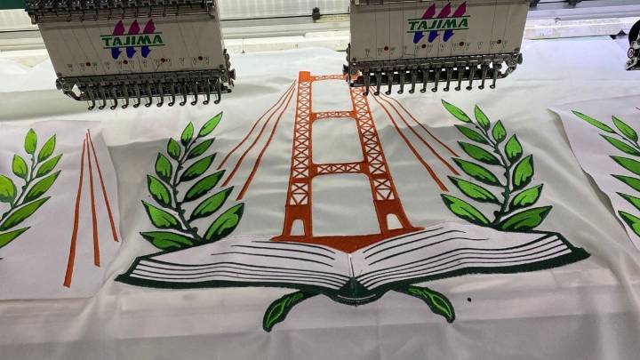 Así se bordó la primera bandera de la ciudad de Santa Fe: 150.000 puntadas de historia