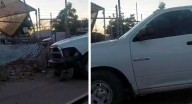 Choque entre unidad de la AMIC y automóvil deja daños materiales en Hermosillo