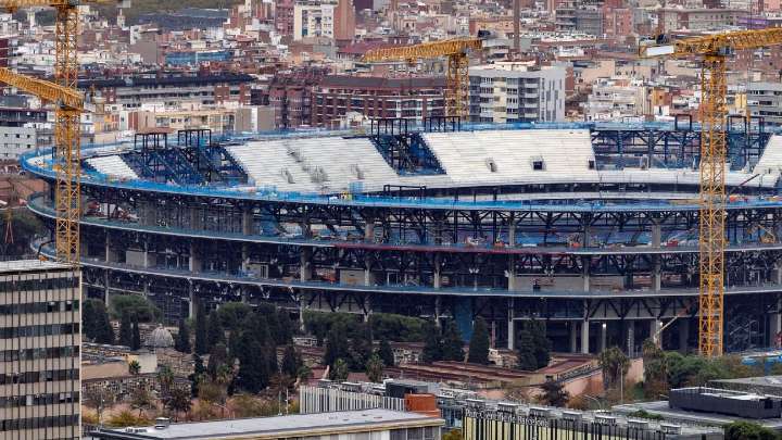 Barcelona to return to renovated Camp Nou this weekend