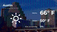 Austin: pronóstico del tiempo para este jueves 27 de noviembre