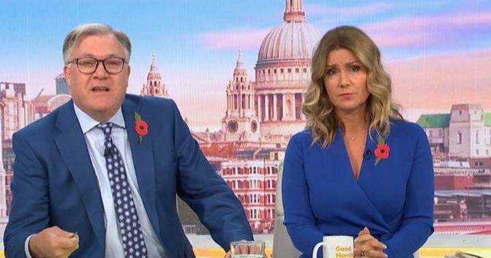 Good Morning Britain delivers 'tragic' news minutes into live broadcast