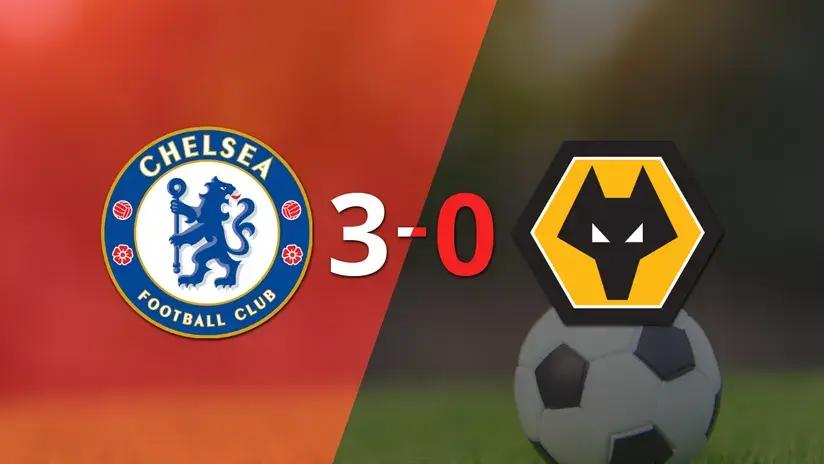 Premier League: Goleada de Chelsea 3 a 0 sobre Wolverhampton