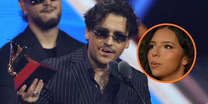 Así fue la reacción de Ángela Aguilar al enterarse del Latin Grammy de Nodal:  “¡Ganó mi esposo!”