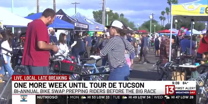 Bike swap prepping riders before El Tour de Tucson