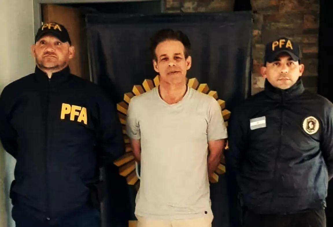 Narcotráfico: el empresario "Fred" Machado es trasladado a Estados Unidos en carácter de extraditado