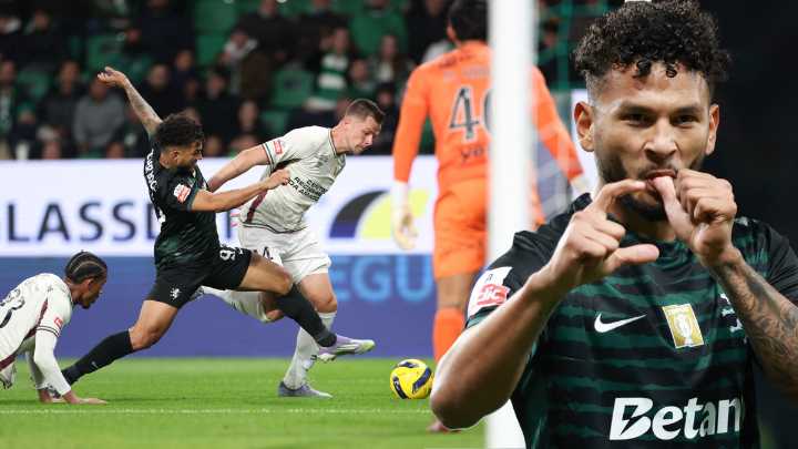 Video | Luis Javier Suárez sigue en racha goleadora con el Sporting: no se pierda su doblete contra Estrela Amadora