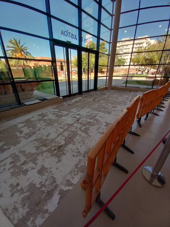 La Generalitat inicia las obras para mejorar la eficiencia energética en la sede judicial de Vinaròs