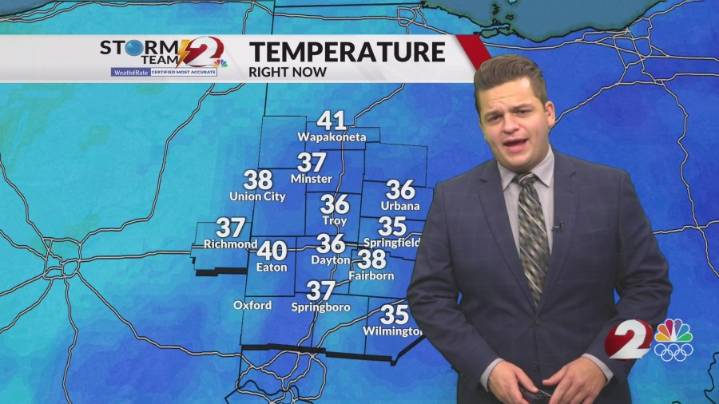 Quiet weather Sunday, when does rain return?