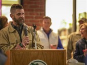 Sylvania lights up to celebrate Main Street block renovation project