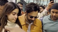 Varun Dhawan Channels His Gentlemanly Side, Escorts Janhvi Kapoor To Car Ahead Of Udaipur Wedding Performance