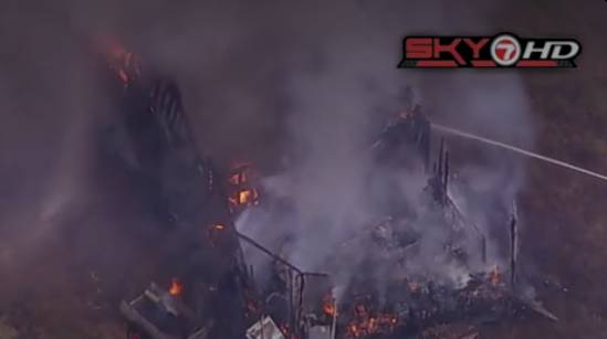 Crews respond to fire in Cohasset