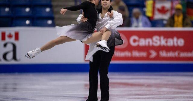 Canadian figure skaters Lajoie, Lagha win ice dance silver at Skate America