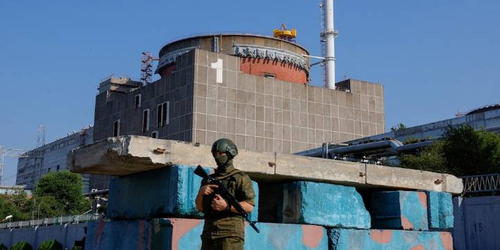 Rusia y Ucrania pactaron un “alto el fuego localizado” para reparar una línea eléctrica en la central nuclear de Zaporizhzhia