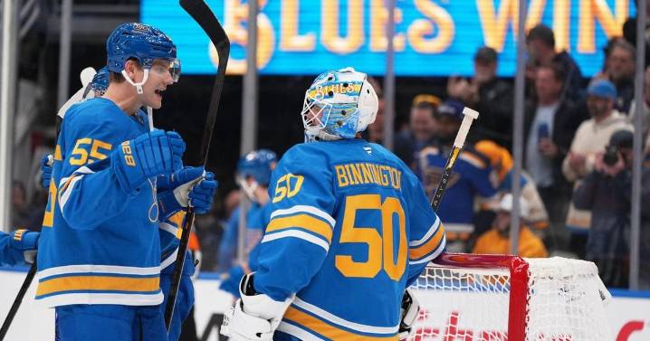 Jordan Binnington passes his agent for another Blues franchise record