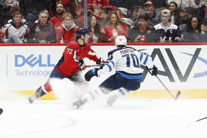 Alex Ovechkin scores as Capitals hold off Jets - The Rink Live | Coverage of youth, junior, high school and college hockey