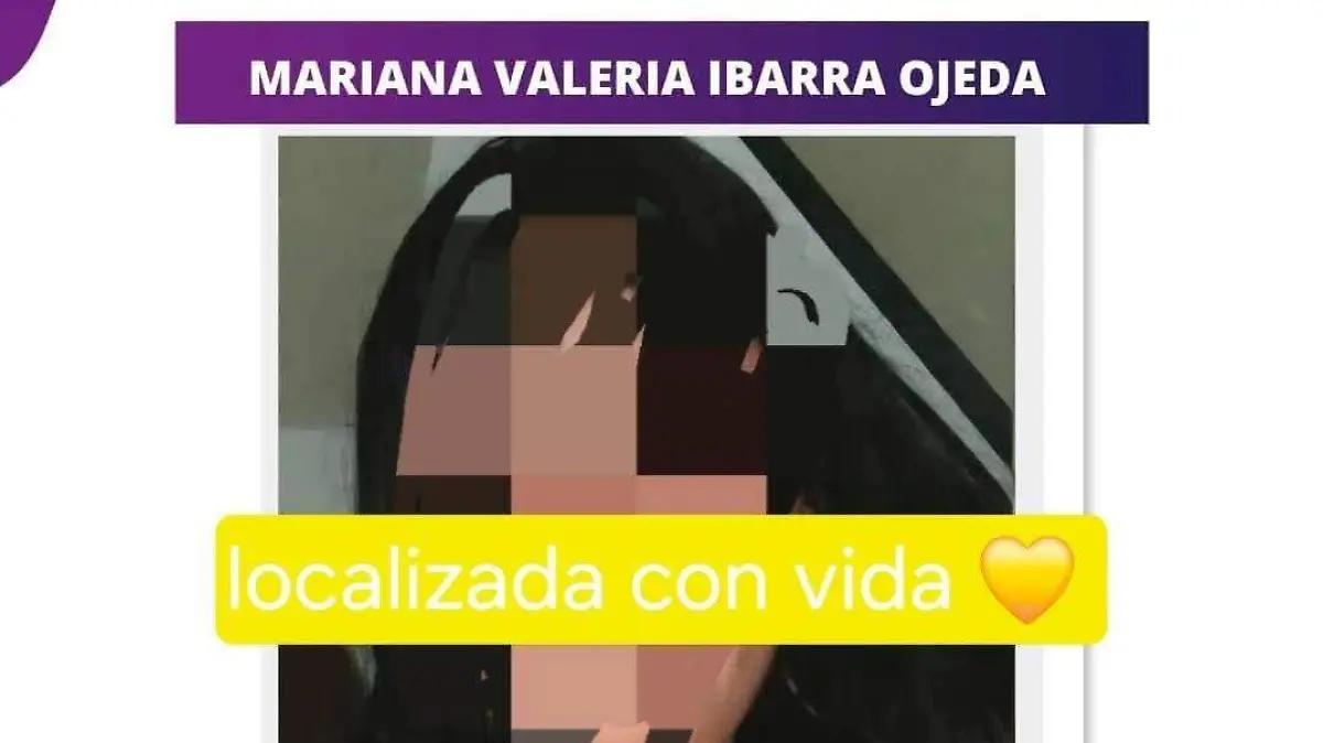 Localizan con vida a Mariana Valeria en Irapuato