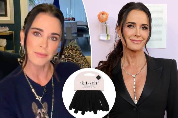 Kyle Richards says these $6 hair ties are 'the best, hands down'