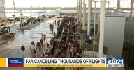 US flight cancellations accelerate as airlines comply with government shutdown order