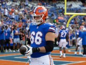 Gators OL leader Jake Slaughter reflects on hardship, friendship before his last game