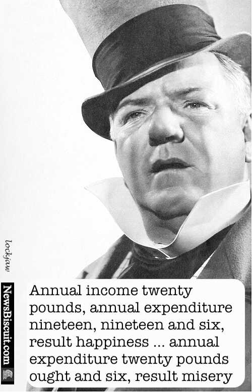 Some Budget advice from Mr Micawber