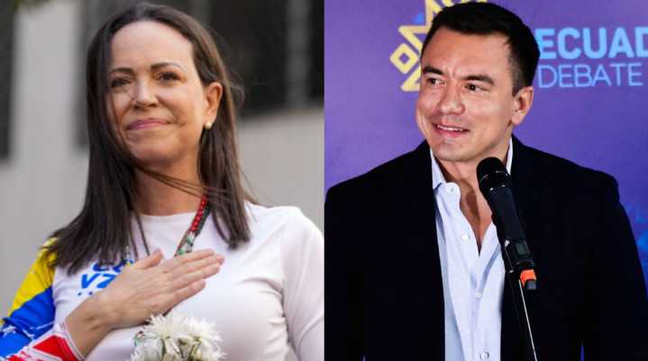 Daniel Noboa aceptó invitación de María Corina Machado para acto  de entrega del Premio Nobel