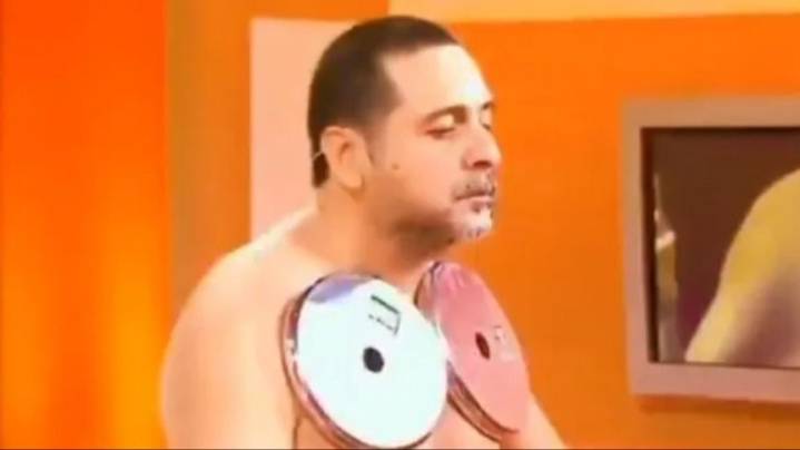 Papelón antivacuna en el Congreso: el "hombre imán" era un viejo personaje de TV