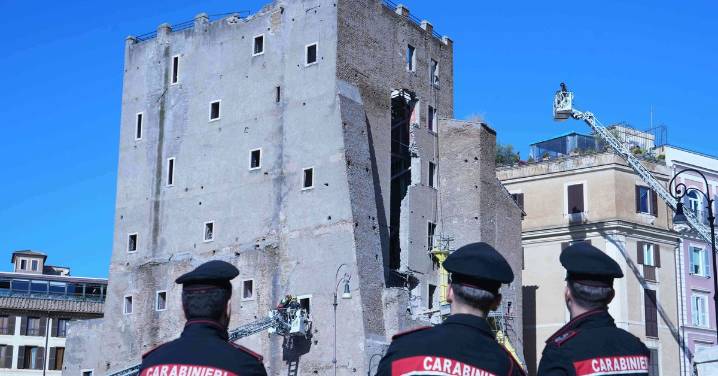 Torre dei Conti collapse: Mediaeval tower in Rome partially collapses during renovations, injuring worker