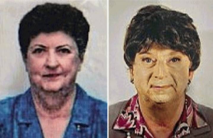 LA FOTO: Descubren a un italiano disfrazado de su madre muerta para cobrar su pensión