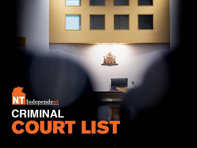 NT Criminal Court list