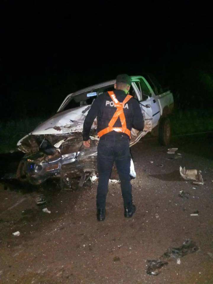 Dos de Mayo: choque entre una camioneta y un camión dejó un herido