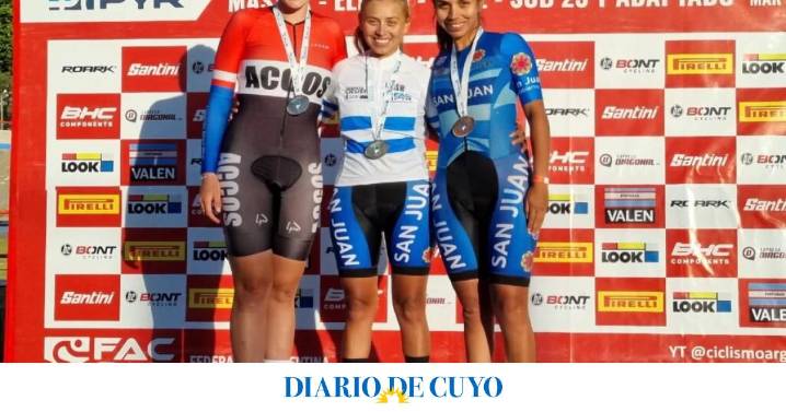 San Juan sigue cosechando medallas en el Argentino de Pista en Mar del Plata