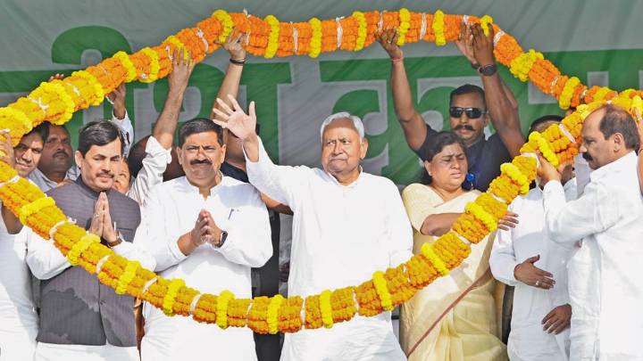 NDA sweeps Bihar elections 2025, Opposition sinks