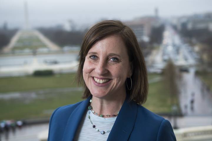 The woman who made history with Nancy Pelosi