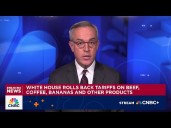 White House rolls back tariffs on beef, coffee, bananas and other products