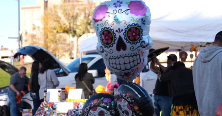 Dia de los Muertos celebrations kicked off at the Pueblo Riverwalk on Saturday