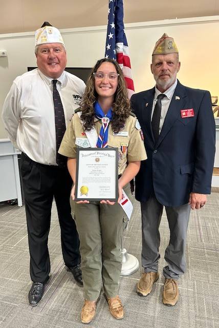 Hope student earns State VFW Scout of the Year honor, receives multiple scholarships