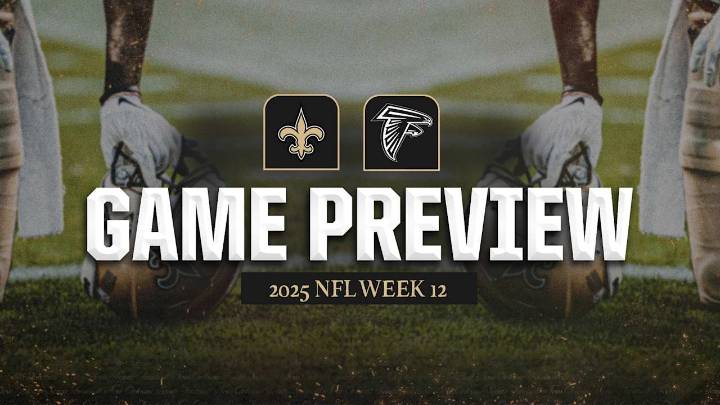 Game Preview: Falcons vs. Saints