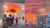 Pánico en Brasil por gran incendio en cumbre climática 🎦